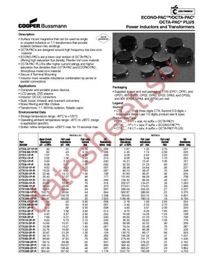 CTX25-2P-R datasheet  